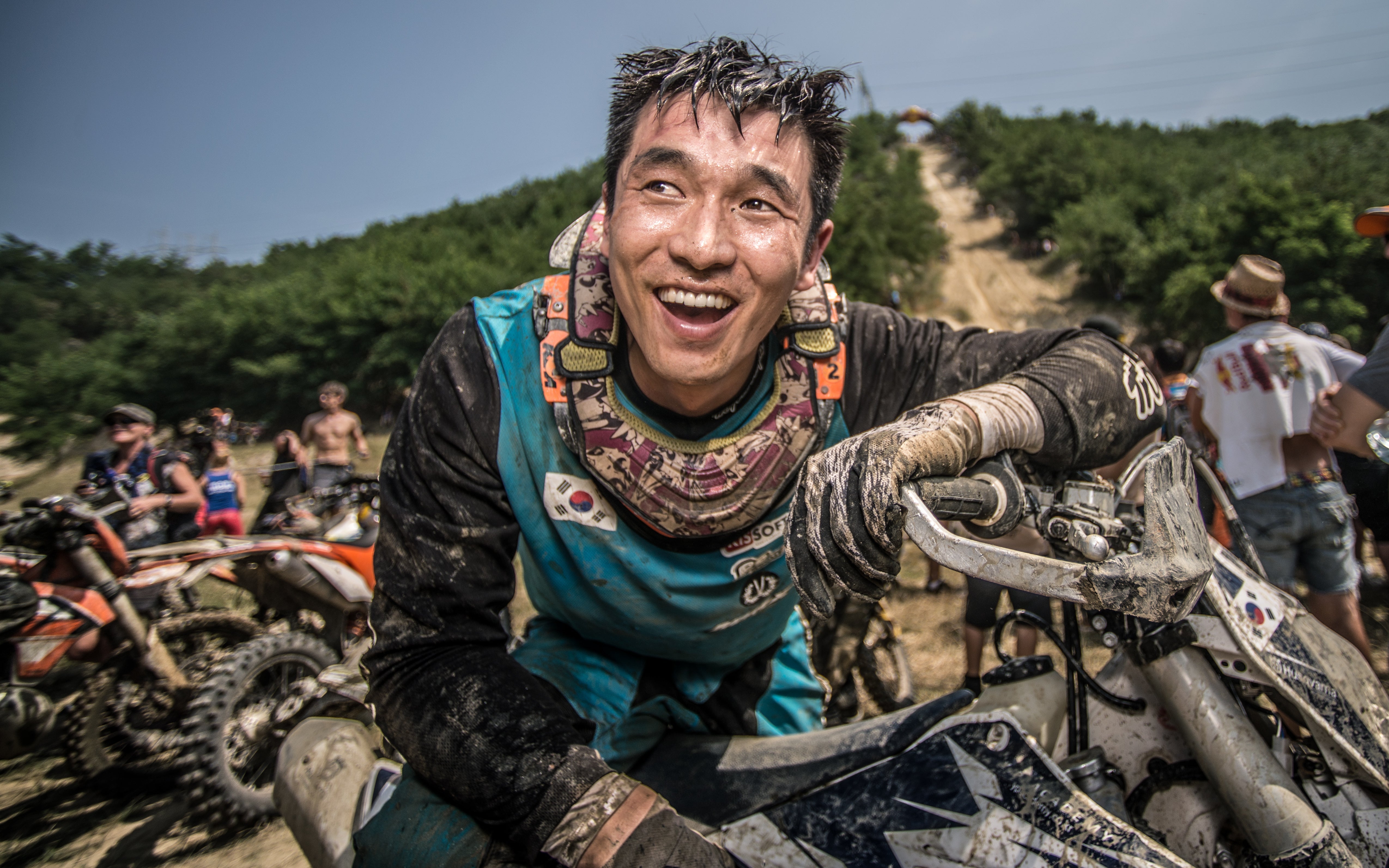 Namgi Lee, Korea's hard enduro pioneer and off-road motorcycle coach.