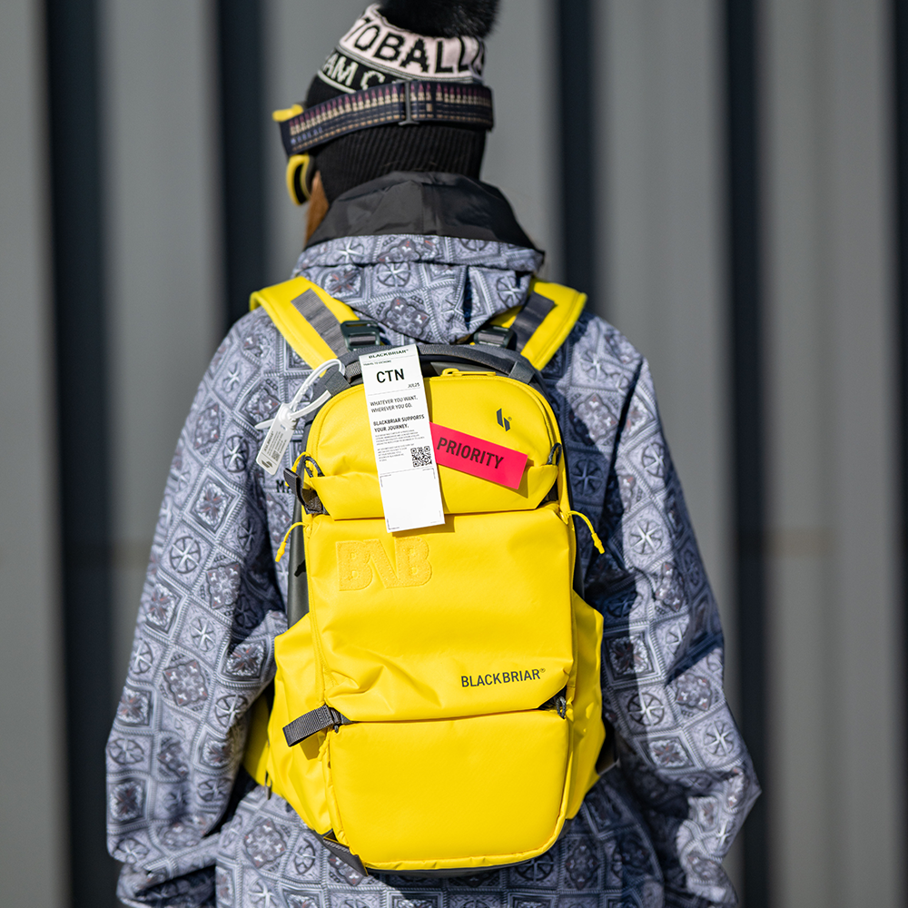 CONTAIN X 백팩 18L / 옐로우 스톤