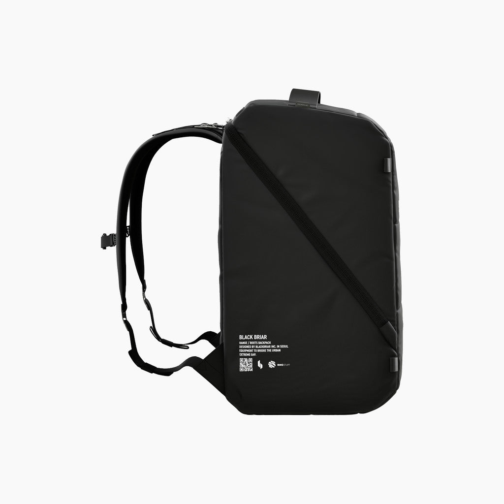 55L Range Divide Boot Backpack 1.0 / Ashy Black