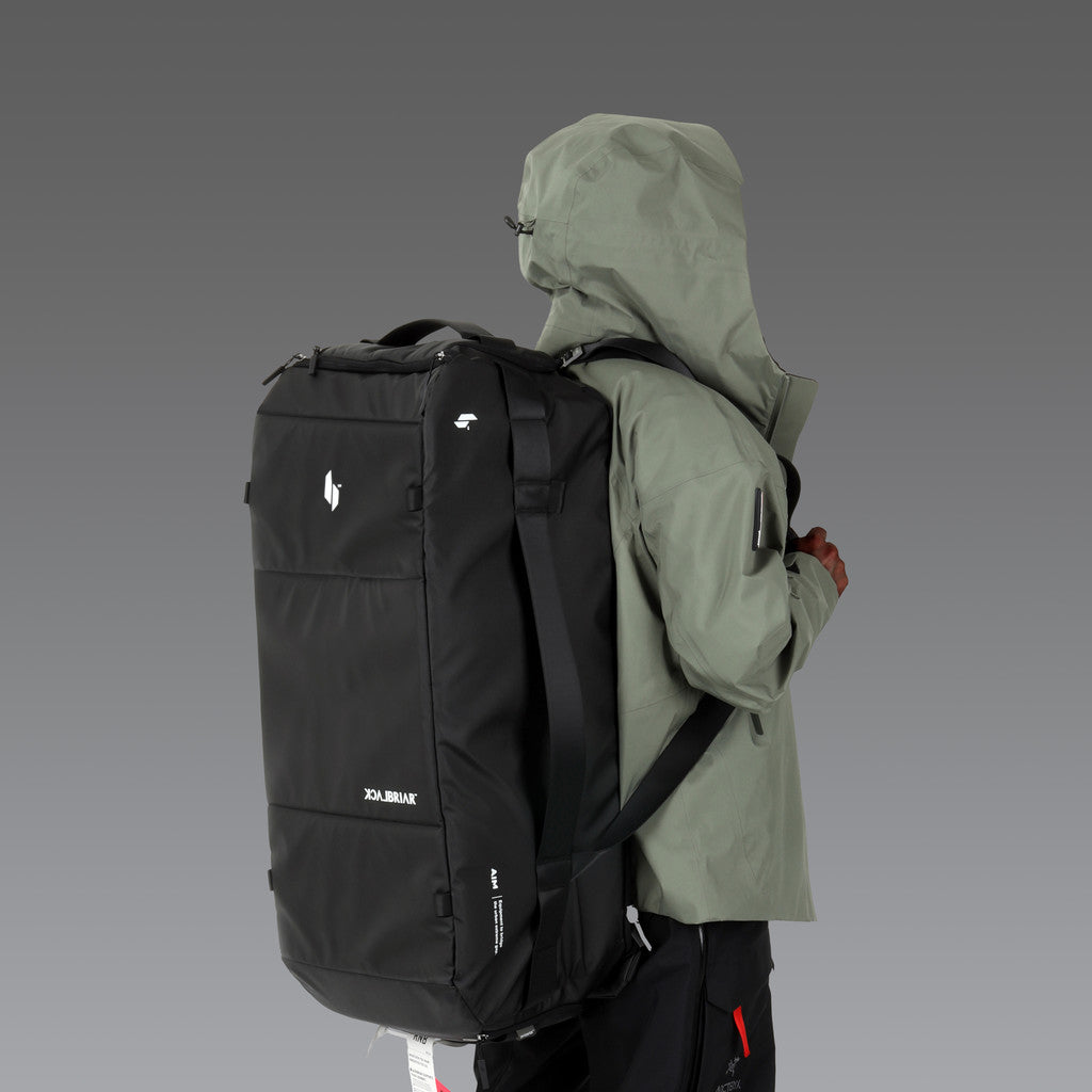 80L Range Duffel Backpack / Ashy Black