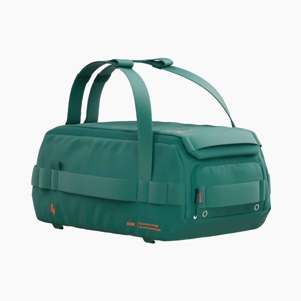 80L Range Duffel Backpack / Teal Green