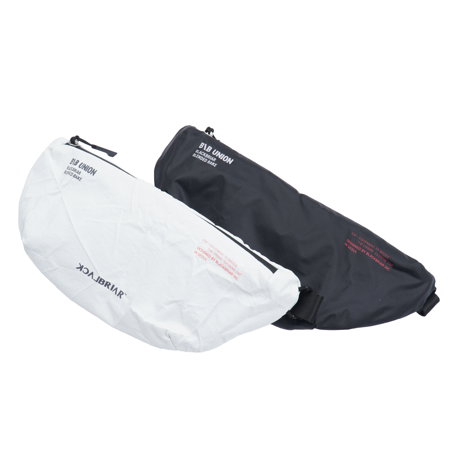 Light Waist Bag / Ashy Black