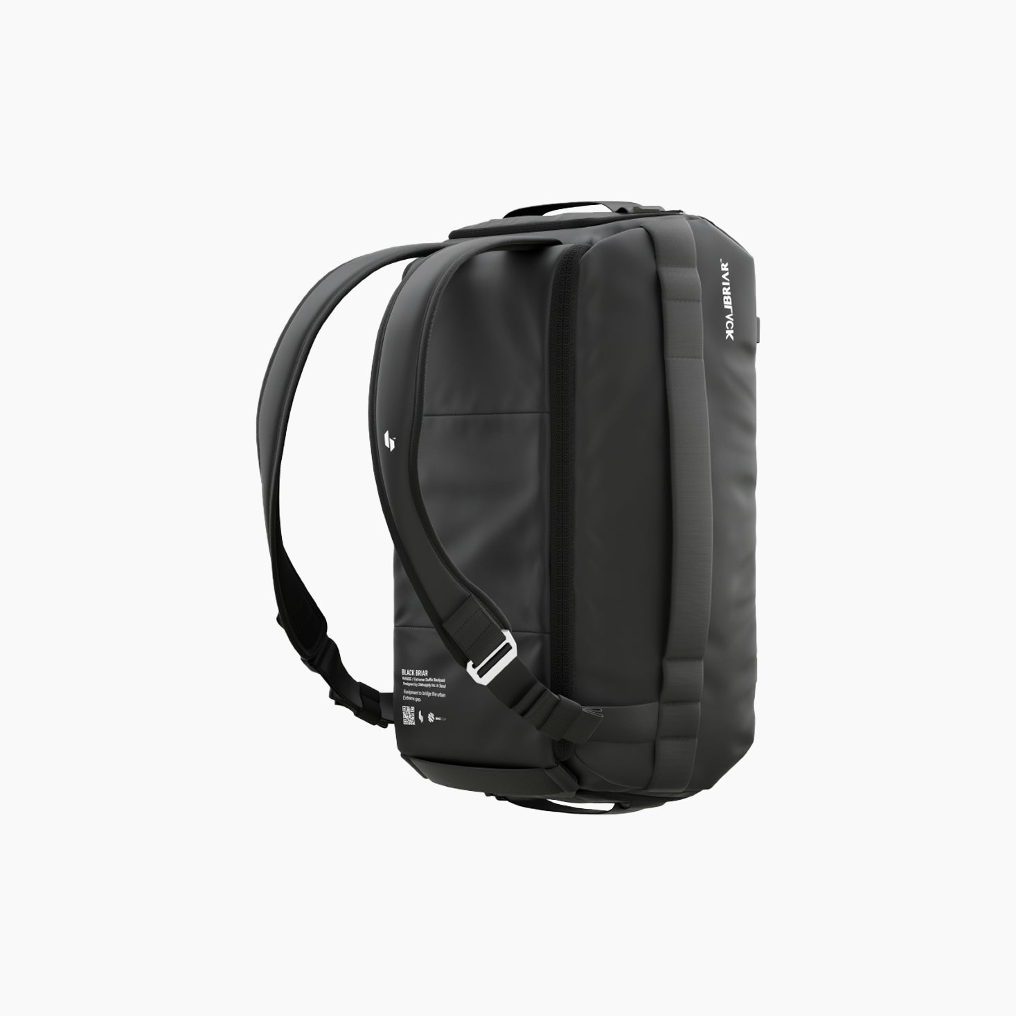 40L Range Duffel Backpack 2.0 / Ashy Black