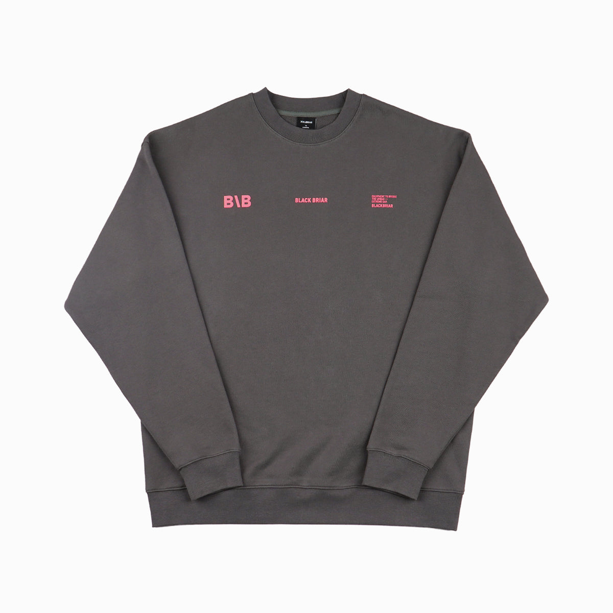 B\B Sweatshirt / Charcoal / L (M - 2XL)