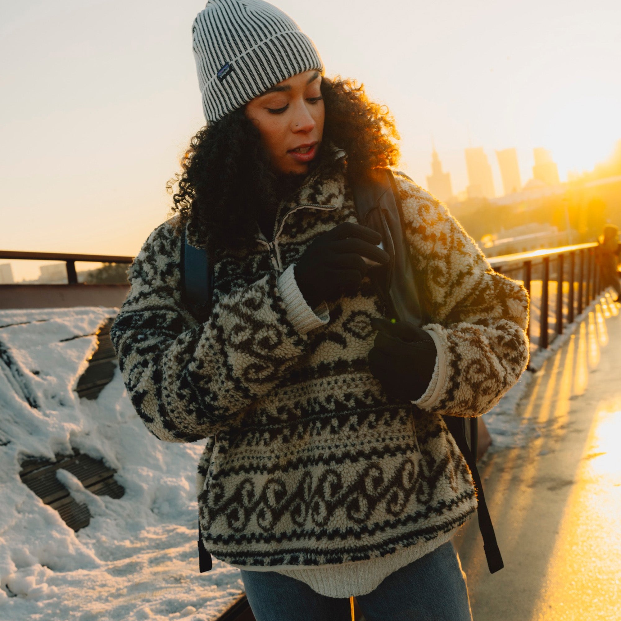 65L 컨테인 X 백팩 / 애쉬 블랙