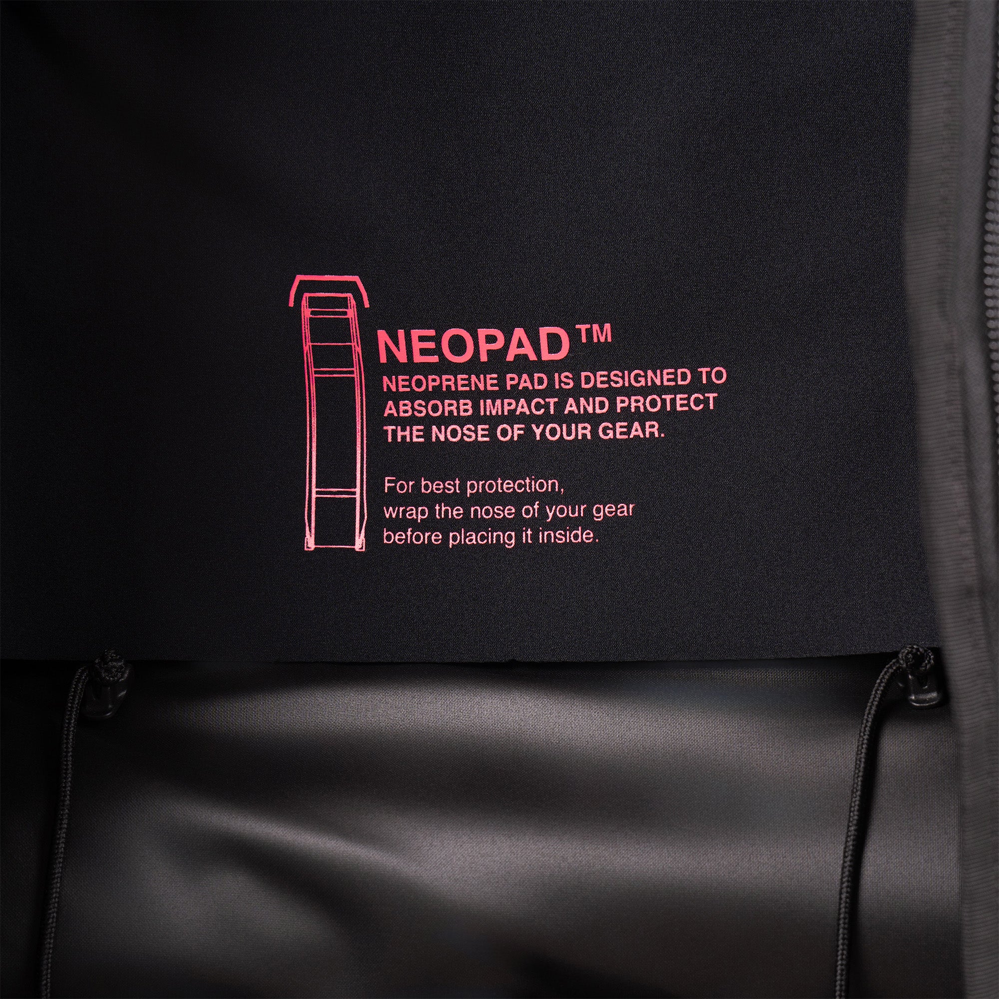 RANGE X WIDE WHEEL BAG / Pro. Reflective Black