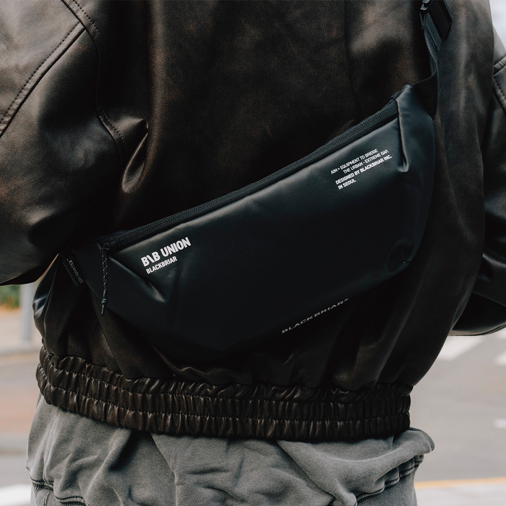 CONTAIN X WAIST BAG 1L / Ashy Black