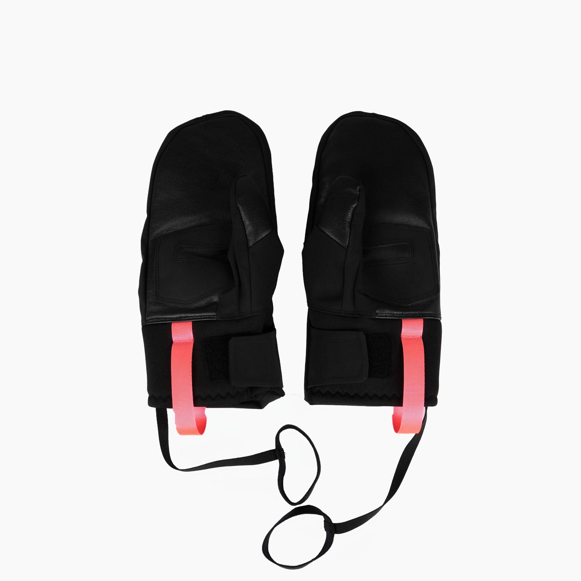 SNOW TECH MITTENS GLOVES (S-L) / Ashy Black