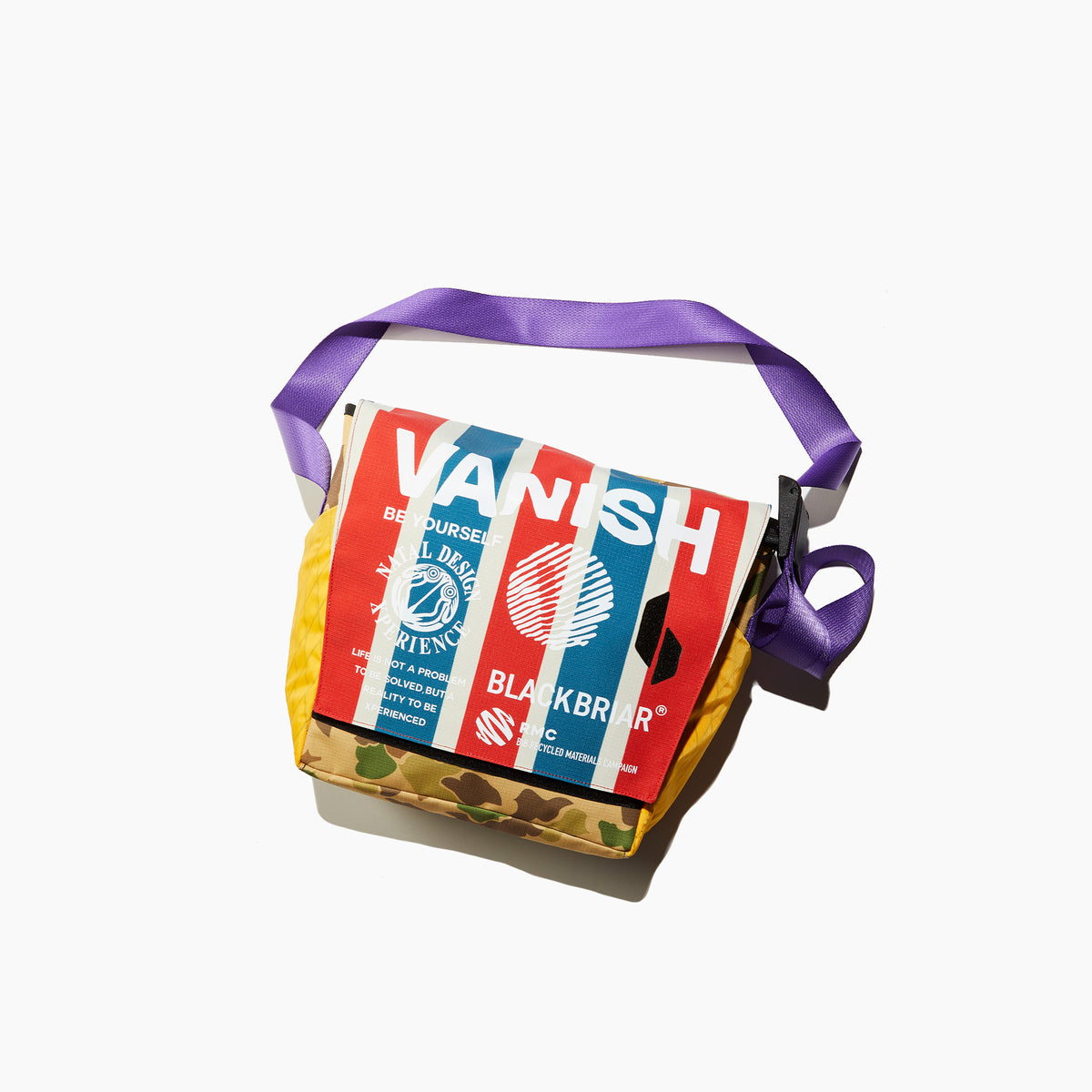 Ships from Late December [Vanish Magazine & Natal Design & Blackbriar] Letter Cross Bag