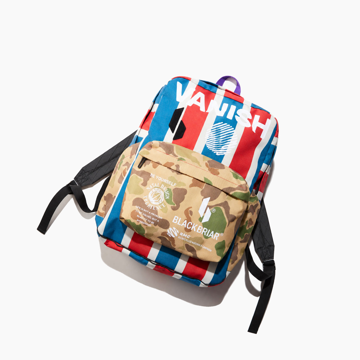 Ships from Late December [Vanish Magazine & Natal Design & Blackbriar] Letter Backpack 18L