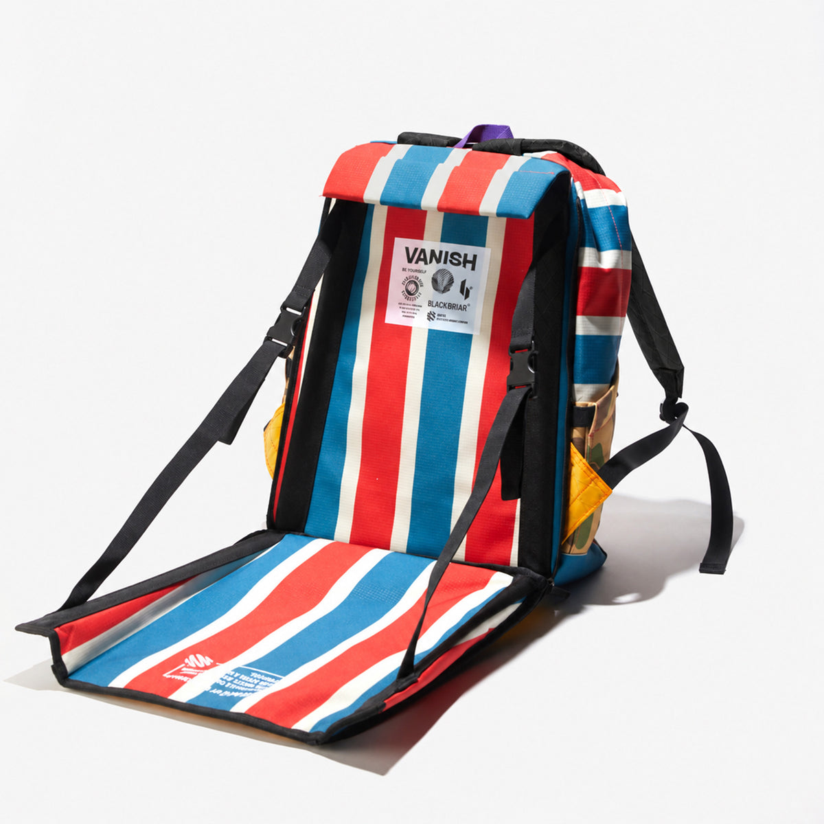 Ships from Late December [Vanish Magazine & Natal Design & Blackbriar] Letter Backpack 18L