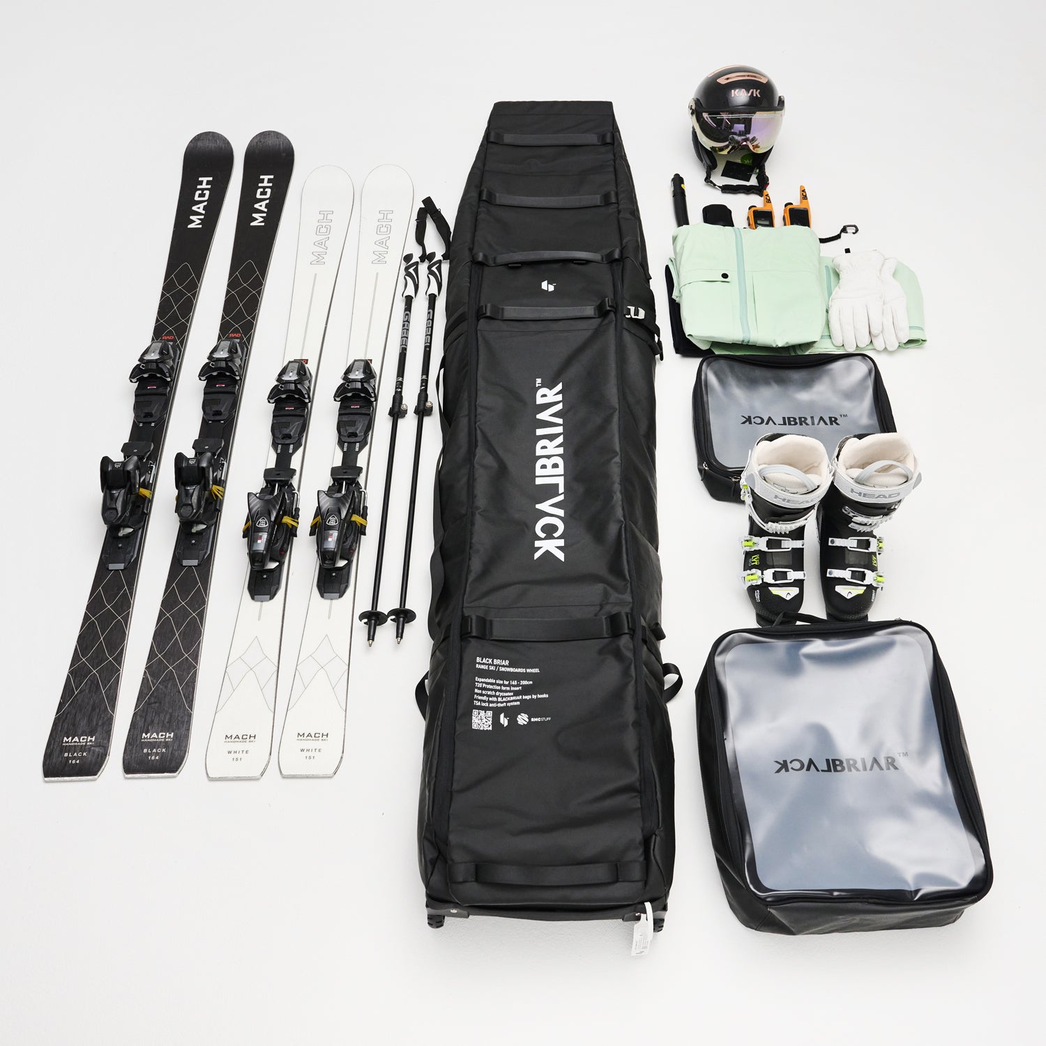 Extreme Range 휠백 1.0 와이드 / 애쉬 블랙