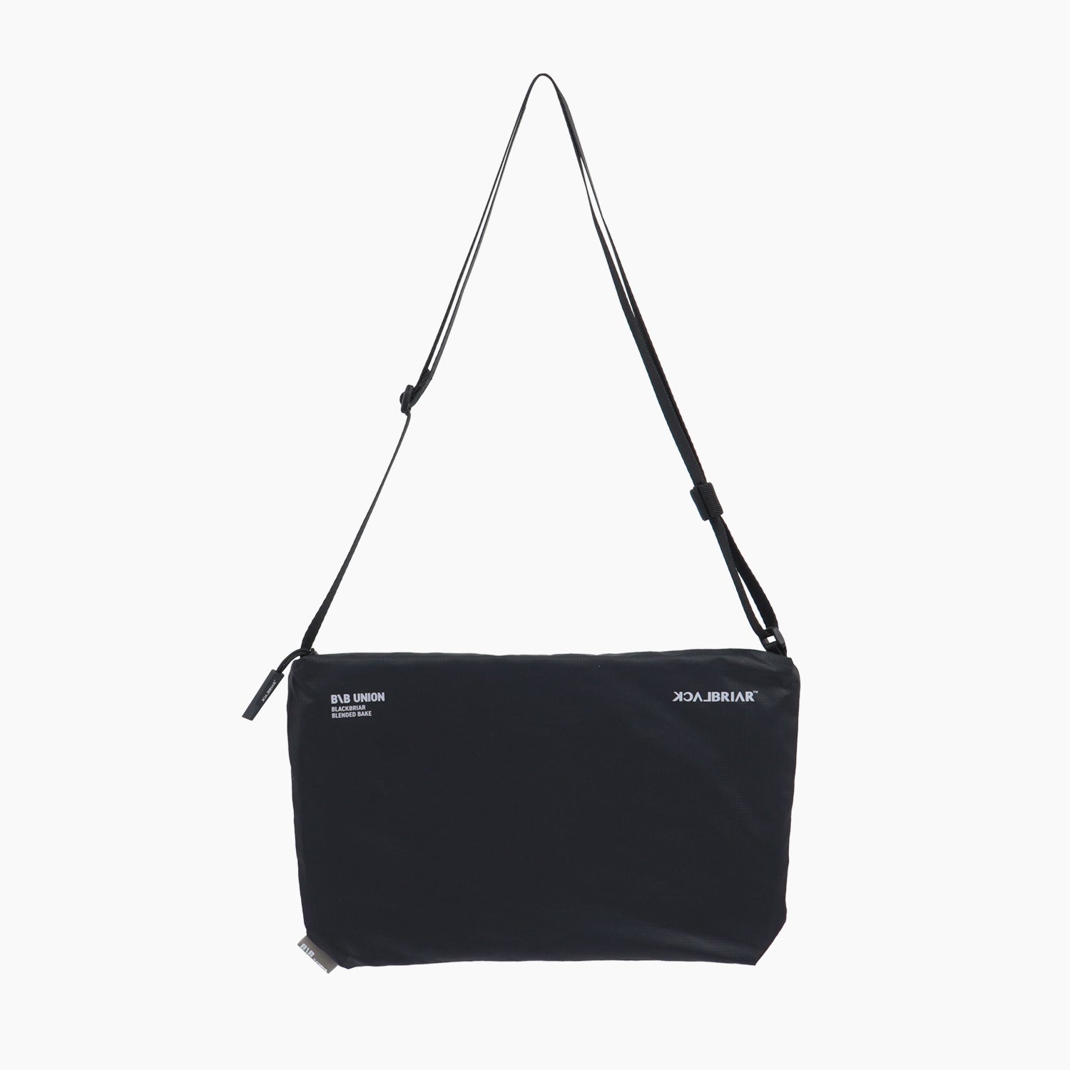 Light Cross Flat Bag M / Ashy Black