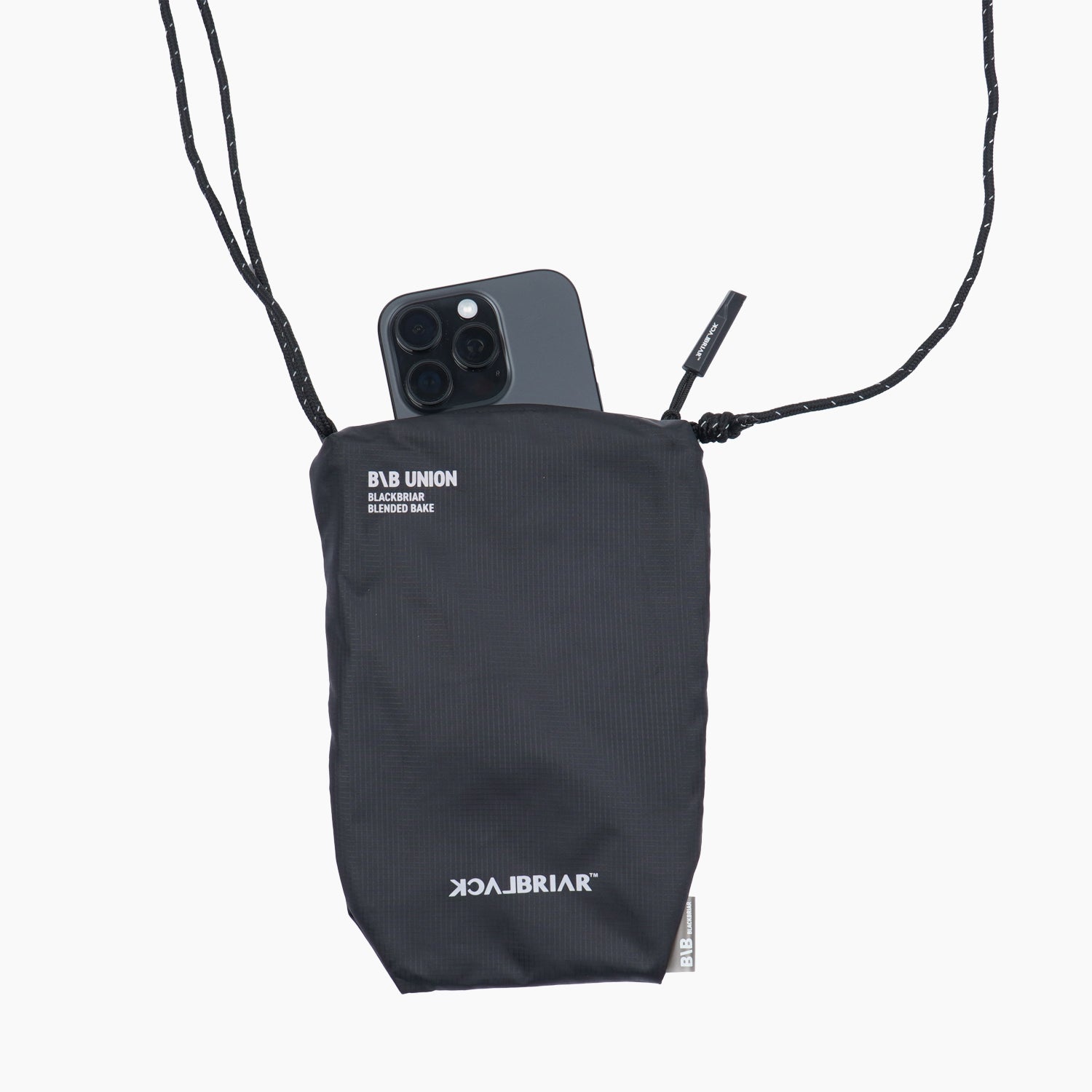 Light Cross Flat Bag Mini / Ashy Black