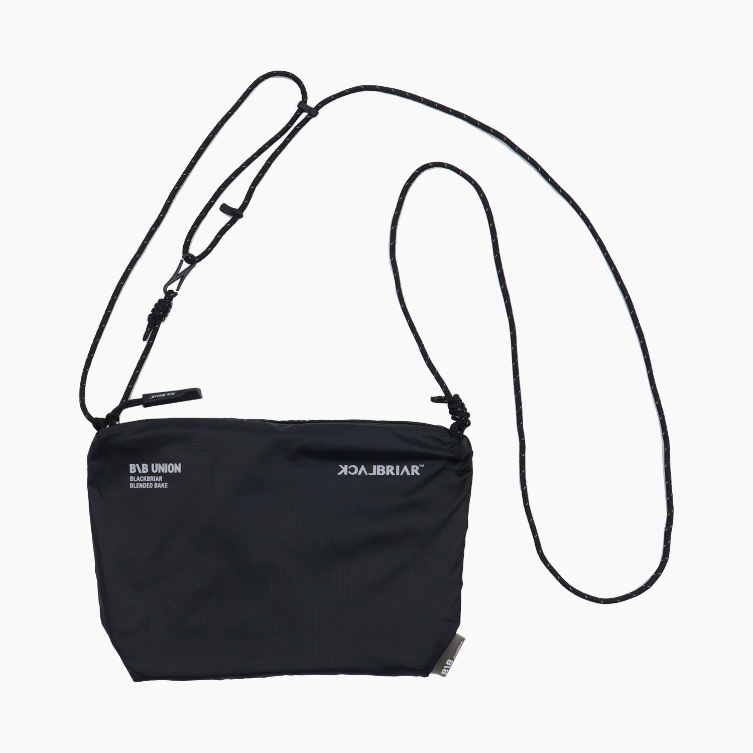 Light Cross Flat Bag S / Ashy Black