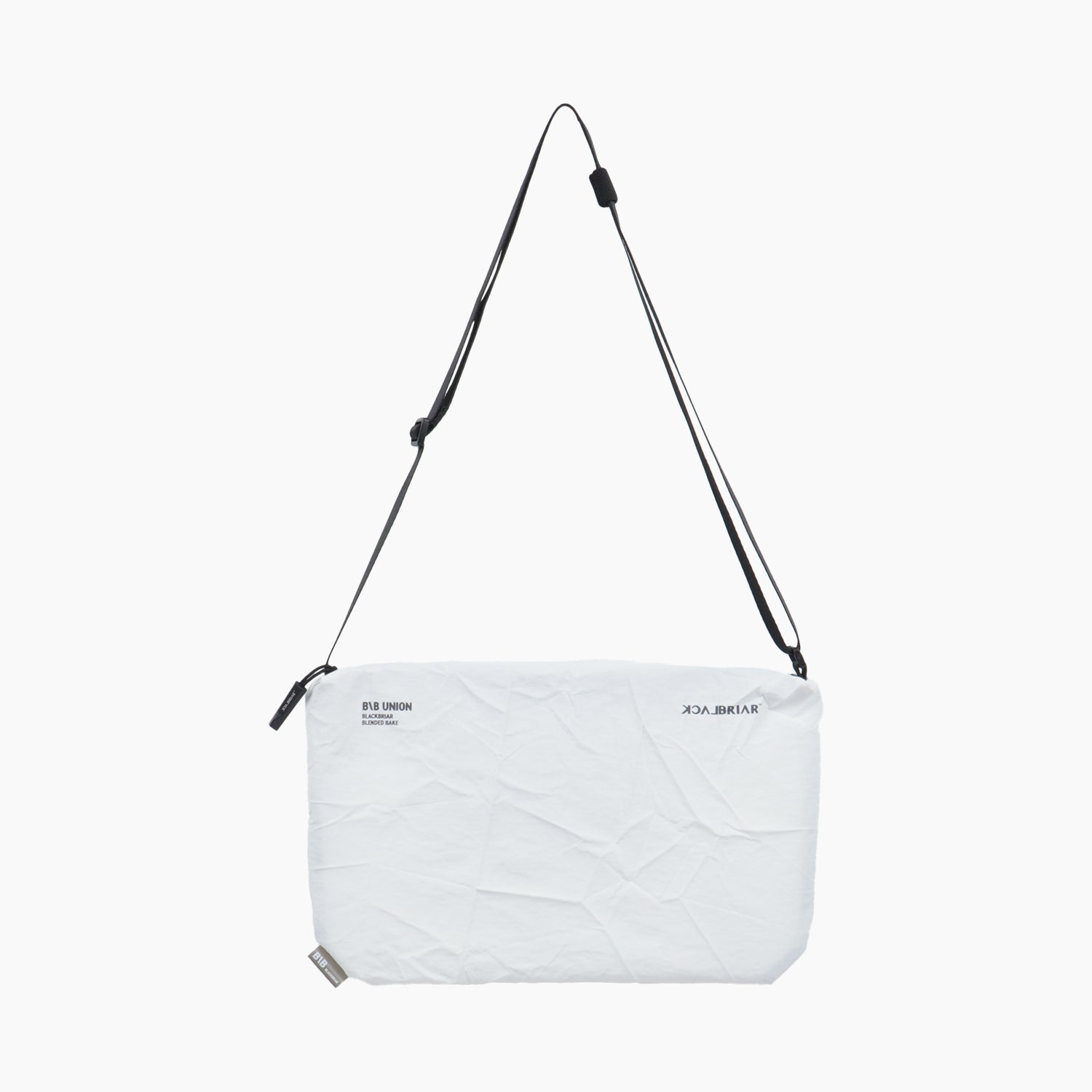 Light Cross Flat Bag M / Ashy White