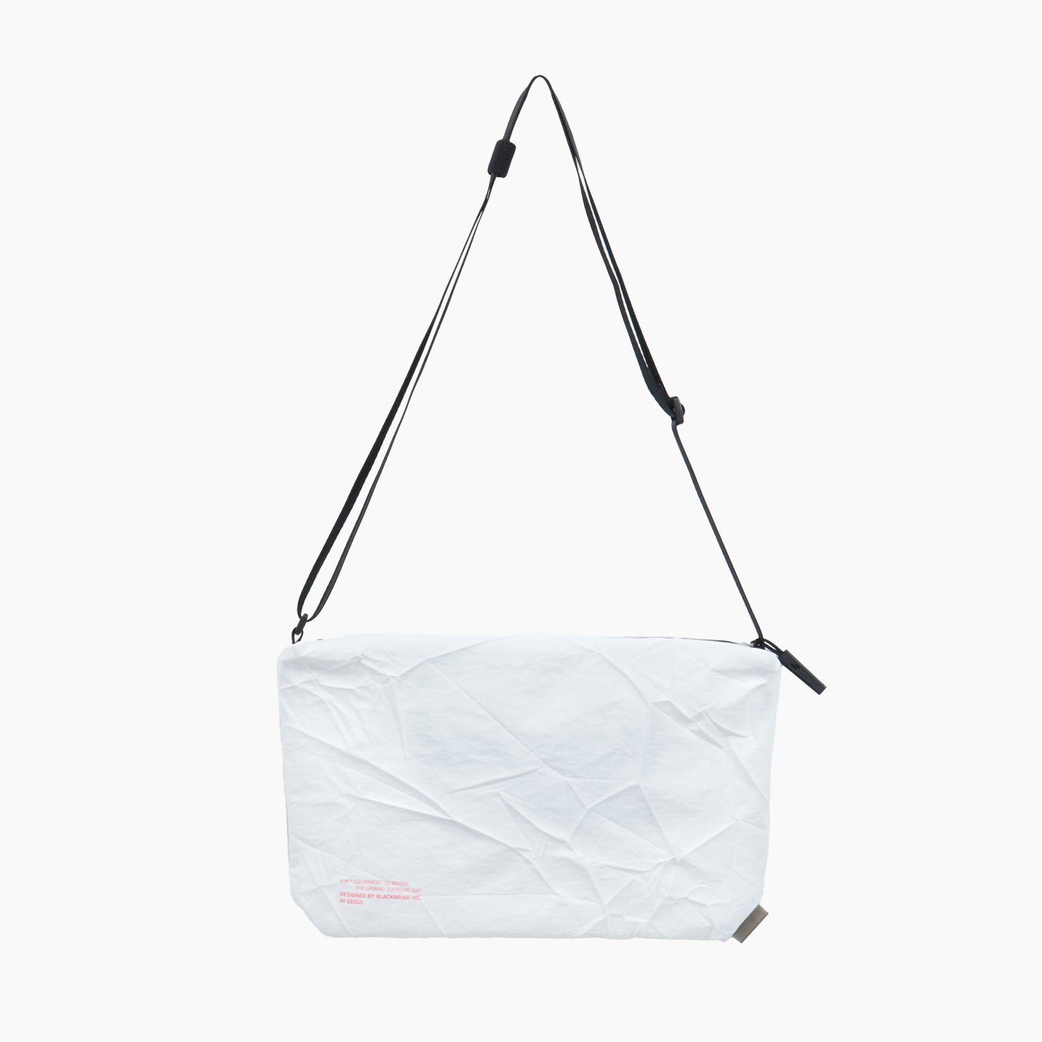 Light Cross Flat Bag M / Ashy White