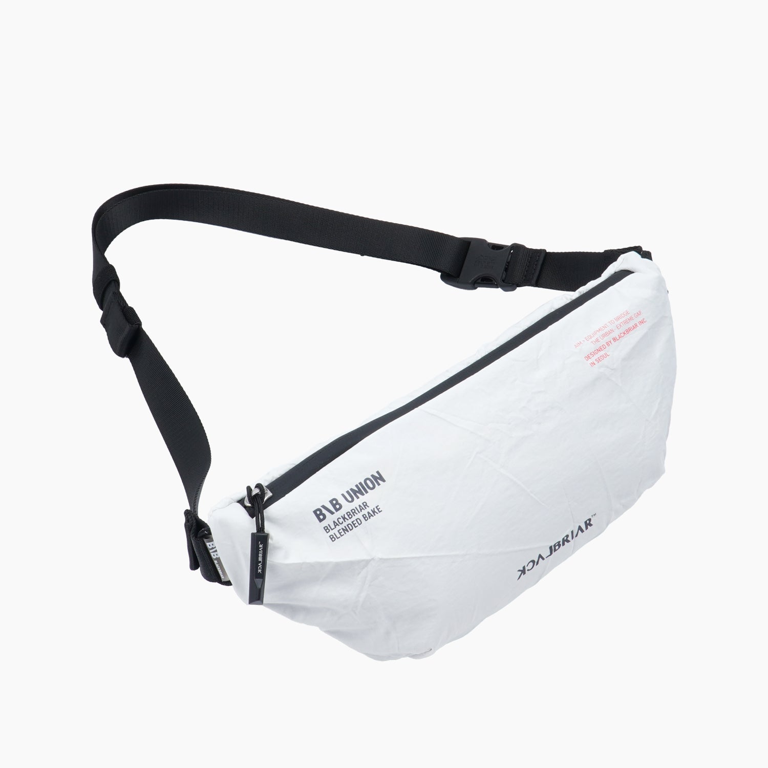 Light Waist Bag / Ashy White