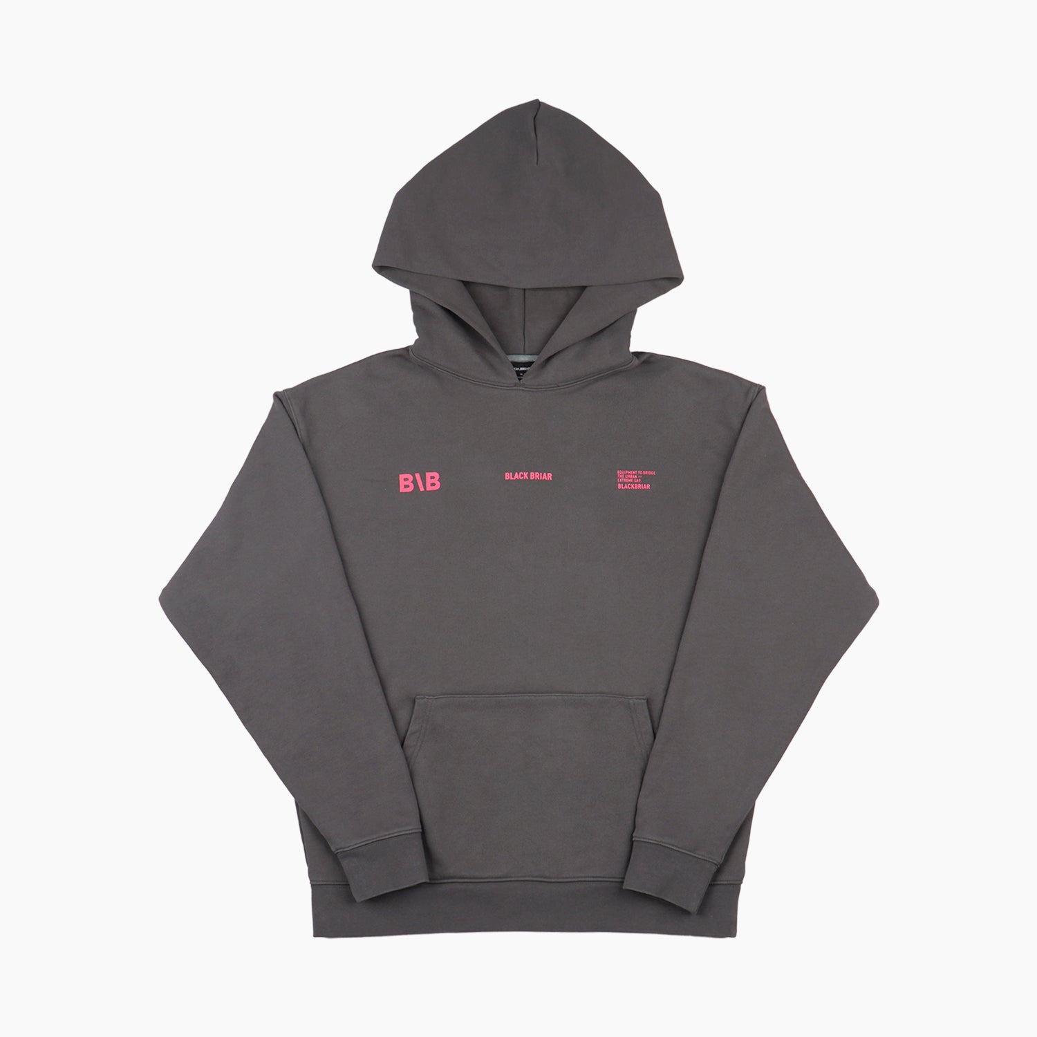 B\B Hoodie / Charcoal / M (M - 2XL)