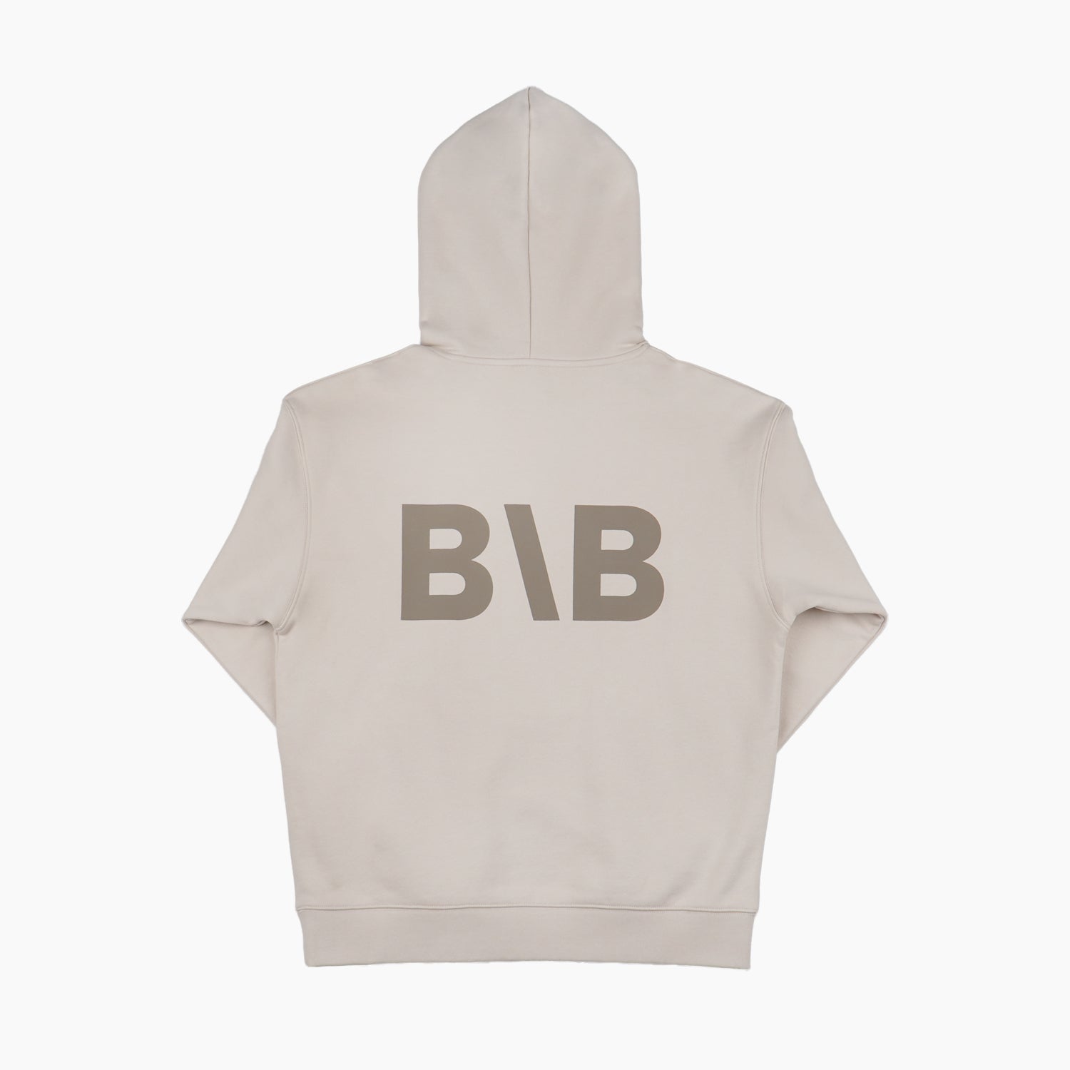 B\B Hoodie / Beige / M (M - 2XL)