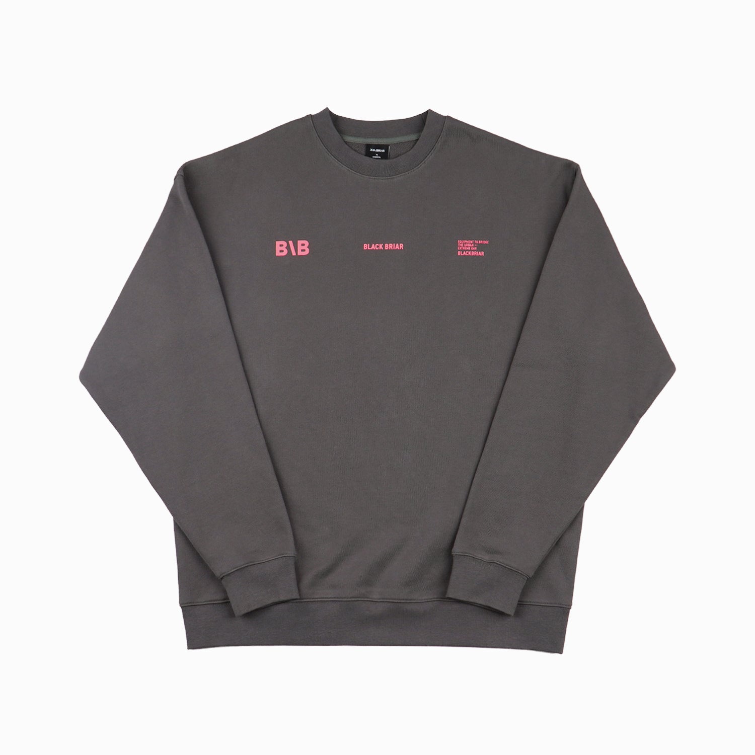 B\B Sweatshirt / Charcoal / M (M - 2XL)