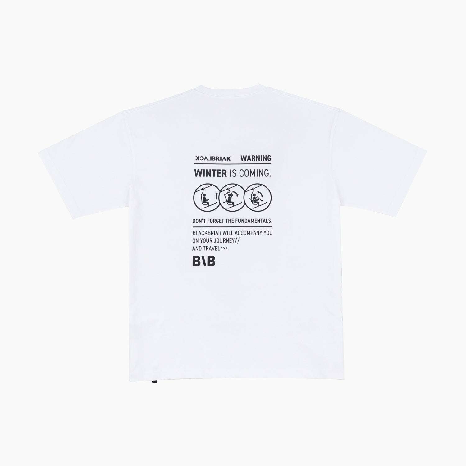B\B Extreme T-Shirt / White / M (M - 2XL)