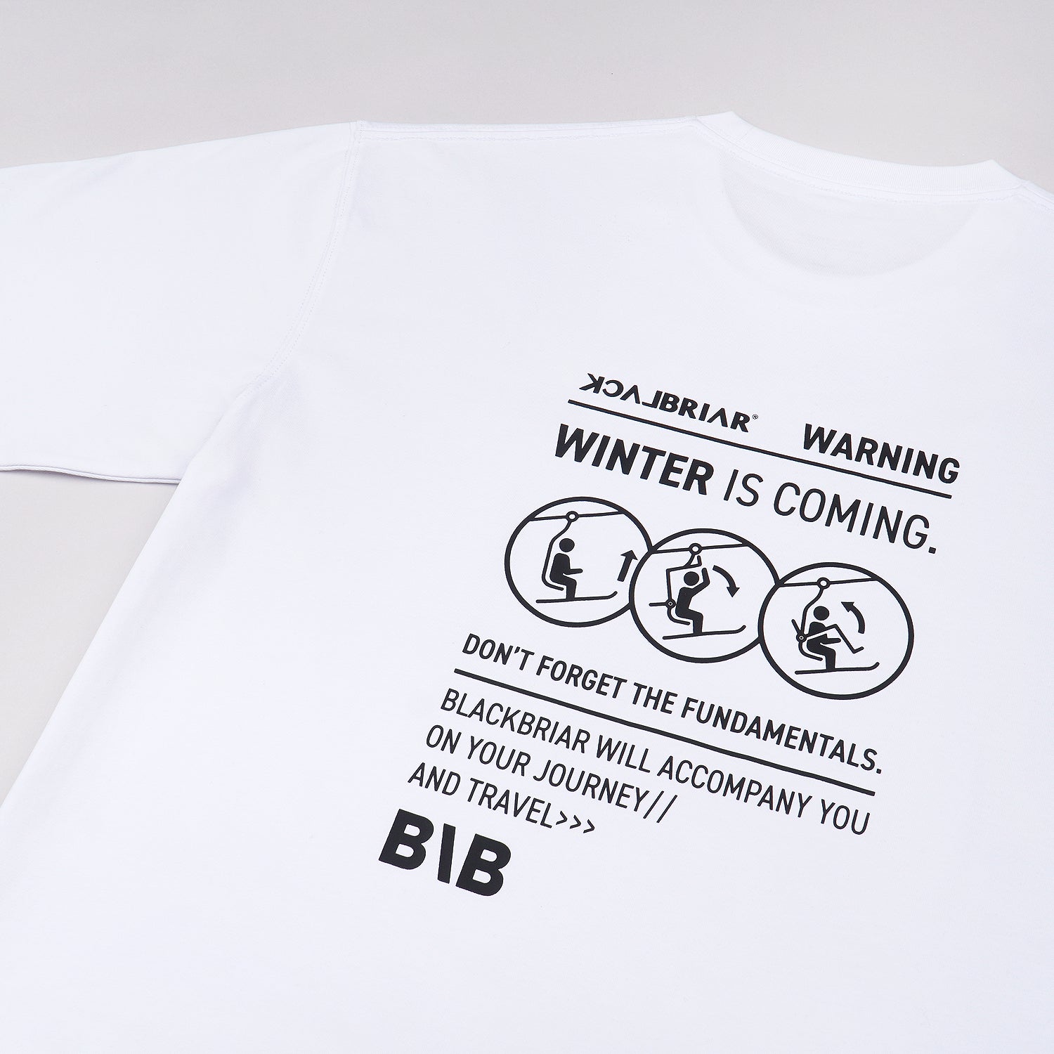 B\B Extreme T-Shirt / White / XL (M - 2XL)