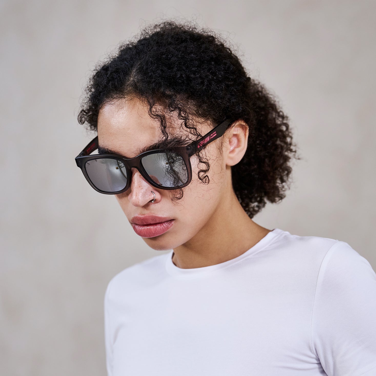 Angle Fit Sunglasses 1.0 / Smoke Black