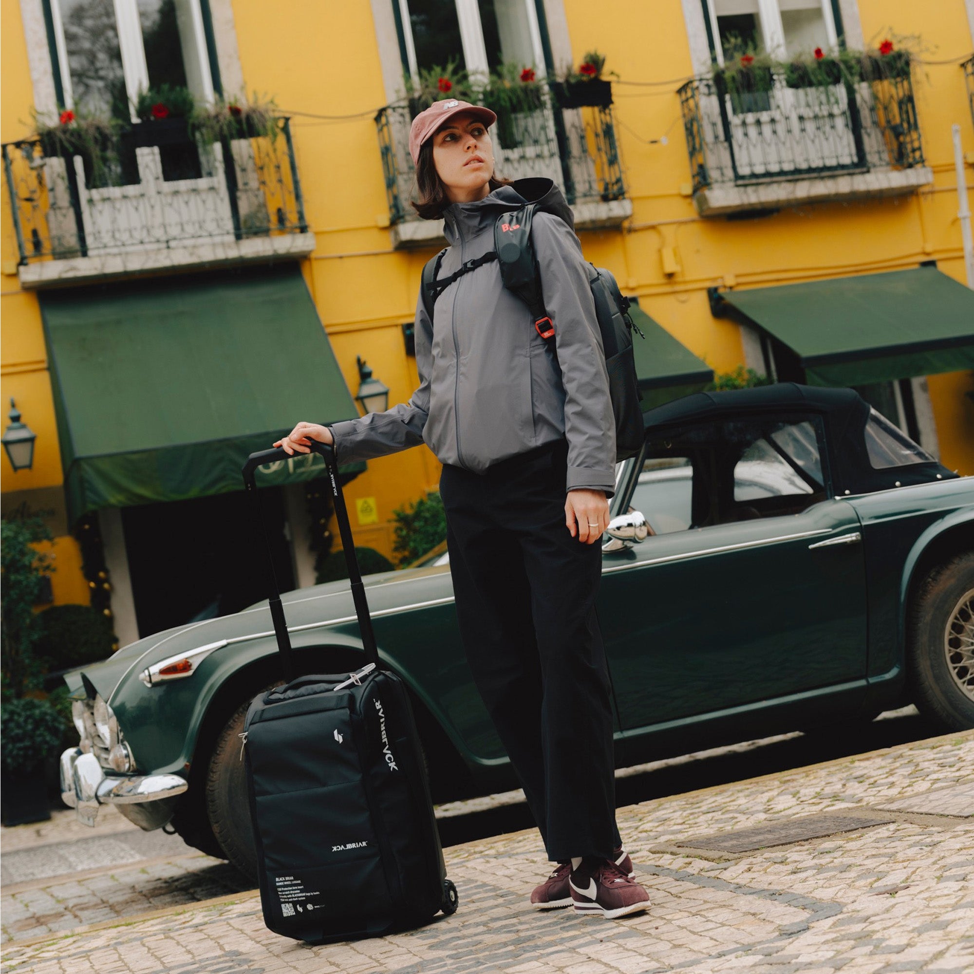 40L Range 1.0 Wheel Luggage / Ashy Black