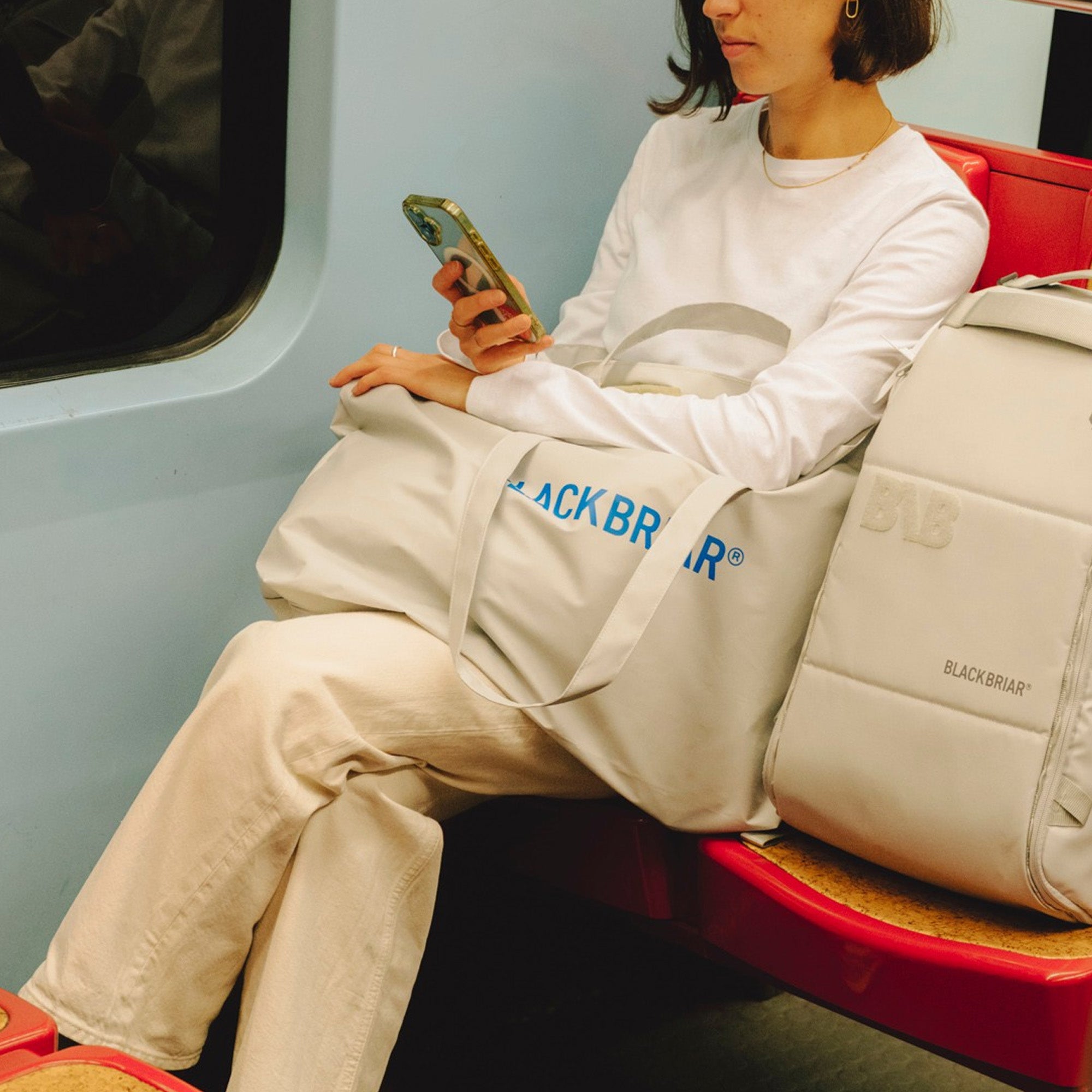 Range X Tote Bag M / Luna Gray