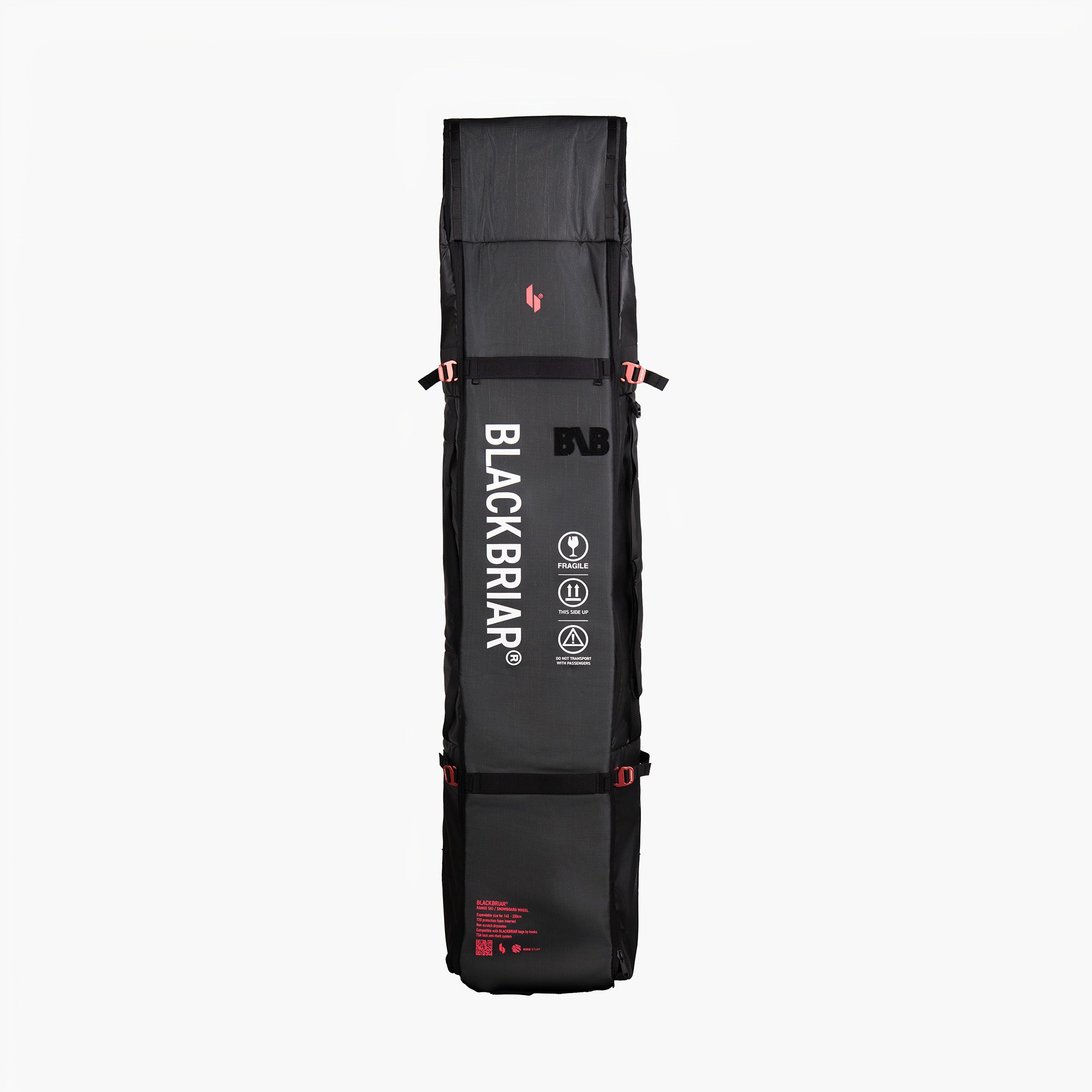 RANGE X WIDE WHEELED BAG / Pro. Reflective Black