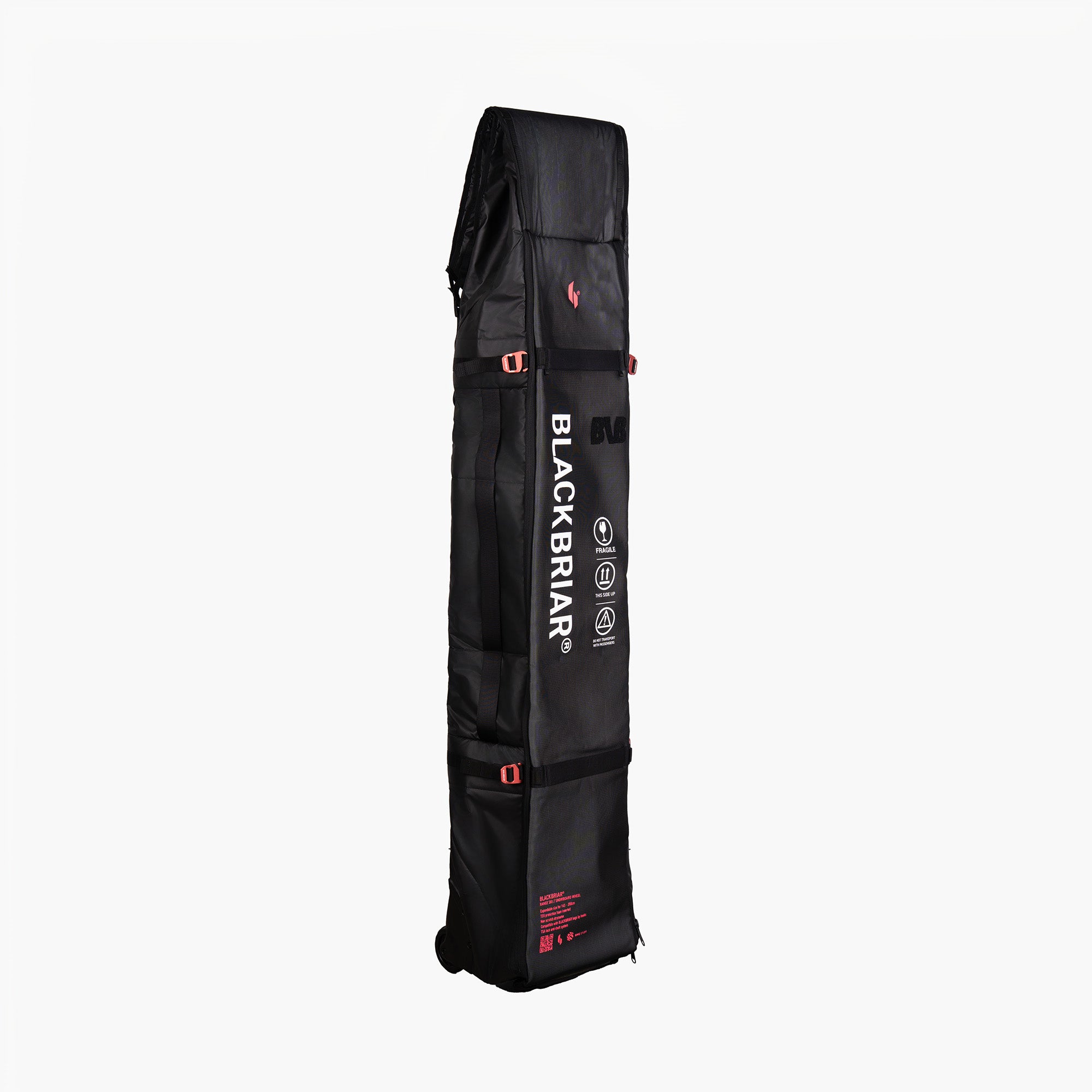 RANGE X WIDE WHEELED BAG / Pro. Reflective Black