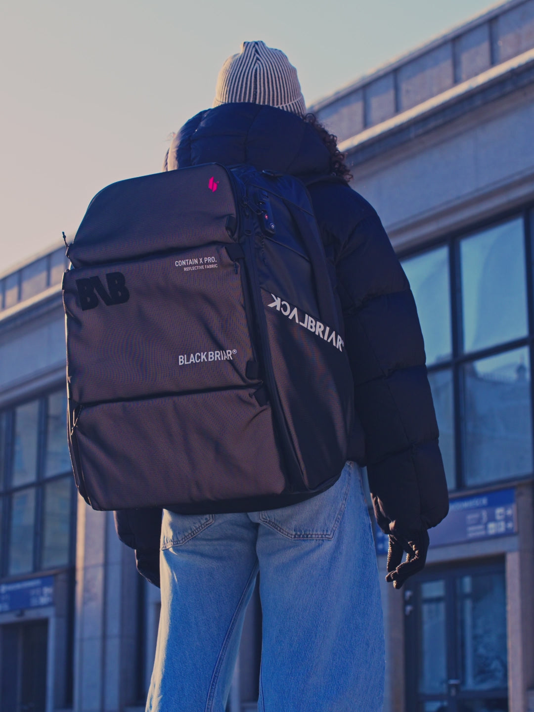 CONTAIN X Backpack 50L - Travel Backpack | BLACKBRIAR